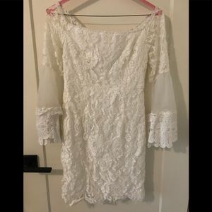 Off-the-shoulder dress